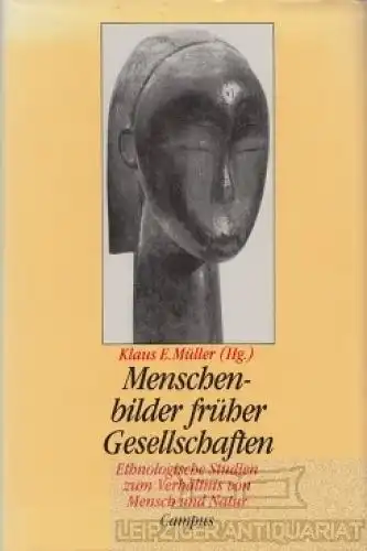 Buch: Menschenbilder früher Gesellschaften, Guenther. 1983, Campus Verlag