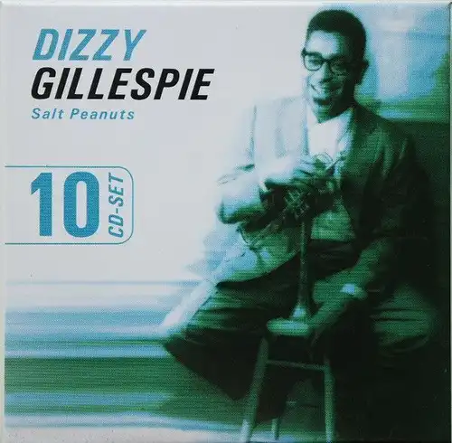 CD-Box: Dizzy Gillespie, Salt Peanuts, The Intense Media, 10 CDs, gebraucht, gut