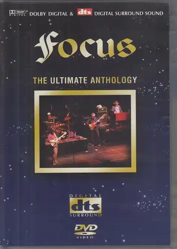 DVD: Focus - The Ultimate Anthology. 2004, Ragnarock, gebraucht, gut