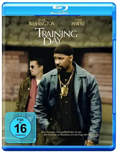 Blu-ray: Training Day. 2006, Denzel Washington, Ethan Hawke, gebraucht, gut
