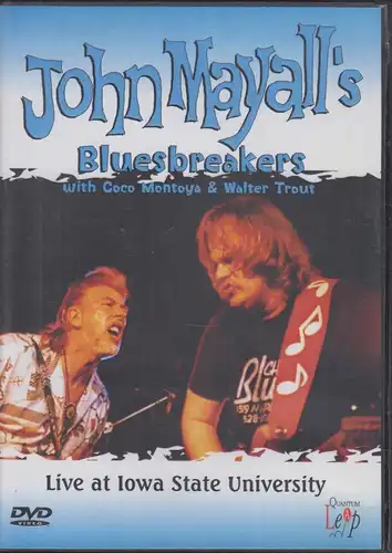 DVD: John Mayalls Bluesbreakers. Live at Iowa State University, gebraucht, gut