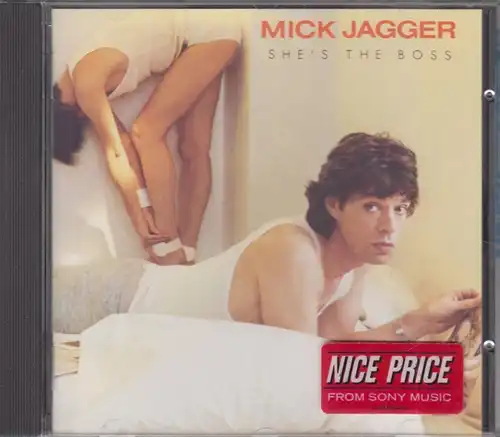 CD: Mick Jagger, Shes The Boss, 1985, Columbia, gebraucht, gut