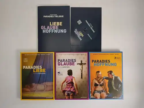 DVD-Box Paradies Trilogie: Liebe, Glaube, Hoffnung, Ulrich Seidel, 4 DVDs