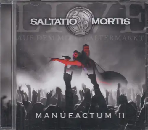CD: Saltatio Mortis, Manufactum II, 2010, Napalm Records, gebraucht, gut