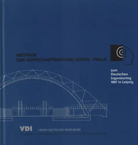 Buch: Beiträge zur Wirtschaftsregion Leipzig-Halle, 1997, gebraucht, gut
