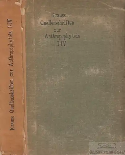 Buch: Historische Quellenschriften Anthropophyteia I-IV, Friedrich, S. 1906 ff