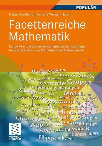 Buch: Facettenreiche Mathematik, Wendland, K. (Hg.) u.a., 2011, Vieweg + Teubner
