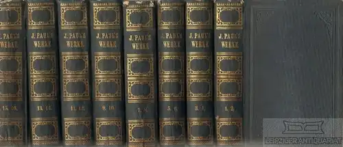 Buch: Jean Paul's ausgewählte Werke (1.-16 Band in 8 Bänden), Jean Paul. 1847 ff
