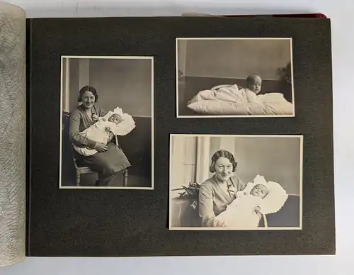 Fotoalbum: Einzigartiges Fotoalbum Familie Jähnert um 1925, Auto, Schuleintritt