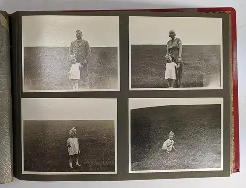 Fotoalbum: Einzigartiges Fotoalbum Familie Jähnert um 1925, Auto, Schuleintritt