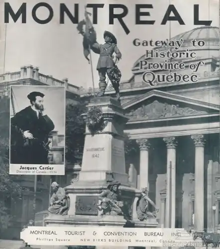 Buch: Montreal. 1934, Tourist & Convention Bureau Inc, gebraucht, gut