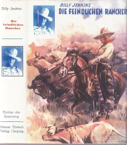 Buch: Die feindlichen Rancher, Krüger, Nils. Bücher der Spannung, 1936