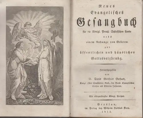Buch: Neues Evangelisches Gesangbuch für die Königl. Preuß. Schlesischen Lande