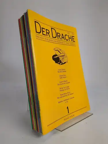11 Hefte Der Drache Nr. 1/1993-11/1996, Passage-Verlag, Konvolut, Sammlung