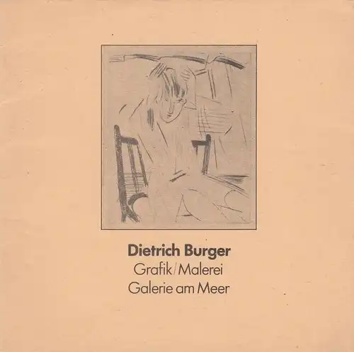Buch: Dietrich Burger, Möller, Ulricke-Sabine. 1986, Ostsee Druck
