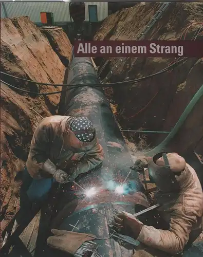 Buch: Alle an einem Strang, 1995, Verbundnetz Gas AG, gebraucht, gut