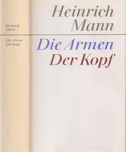 Buch: Die Armen. Der Kopf, Mann, Heinrich. Gesammelte Werke, 1987, Aufbau Verlag