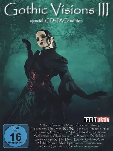 Musik-DVD: Gothic Visions III. 2011, Echozone, mit CD, gebraucht, gut