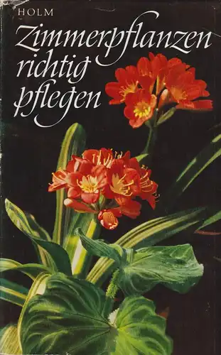 Buch: Zimmerpflanzen richtig pflegen, Holm, Hermann. 1964, Neumann Verlag