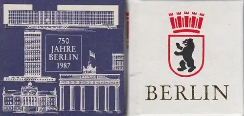 Buch: Berlin. 1987, Offizin Andersen Nexö, 750 Jahre, gebraucht, gut 62408