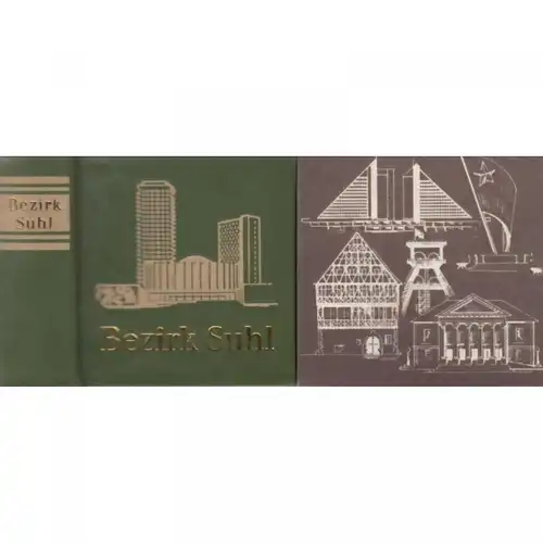 Buch: Bezirk Suhl, Escher, Heinz. 1986, Verlag Zeit im Bild, gebraucht, gut
