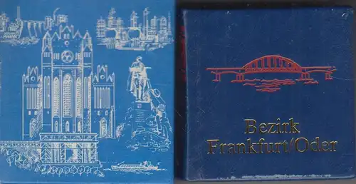 Buch: Bezirk Frankfurt/Oder, Preißler, Helmut. 1988, Verlag Zeit im Bild 321923