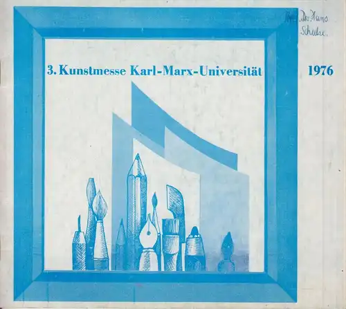 Ausstellungskatalog: 3. Kunstmesse der Karl-Marx-Universität Leipzig 1976