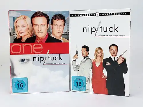 DVD: Nip/Tuck - Schönheit hat ihren Preis, Staffeln 1+2, 11 DVDs, 2003/2004