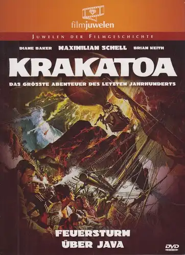 DVD: Krakatoa. 2014, Maximilian Schell, Brian Keith, Diane Baker, gebraucht, gut