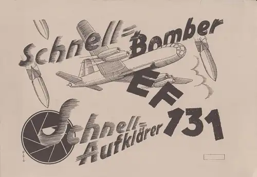 Heft: Schnell-Bomber... EF 131, Schmidt-Stibitz, 2001 gebraucht: gut