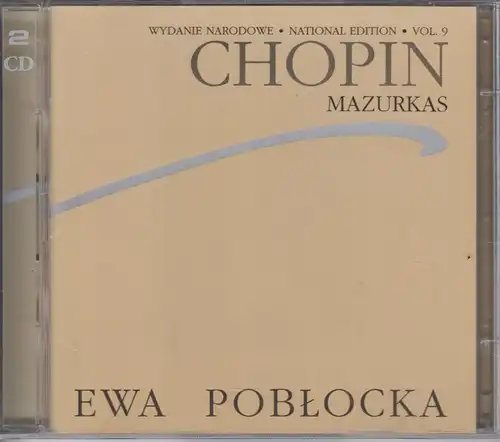 Doppel-CD: Frederic Chopin, Mazurkas. 1999, Ewa Poblocka, National Edition 9