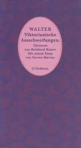 Buch: Viktorianische Ausschweifungen, Walter, 1997, Eichborn, gebraucht, gut