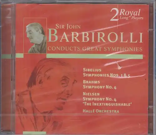 Doppel-CD: John Barbirolli, Conducts Great Symphonies. 2000, gebraucht, gut