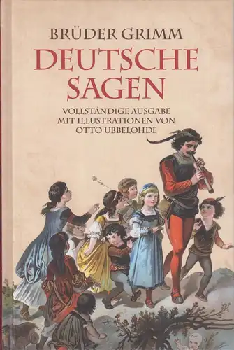 Buch: Deutsche Sagen, Brüder Grimm, 2014, Nikol Verlag, gebraucht, gut