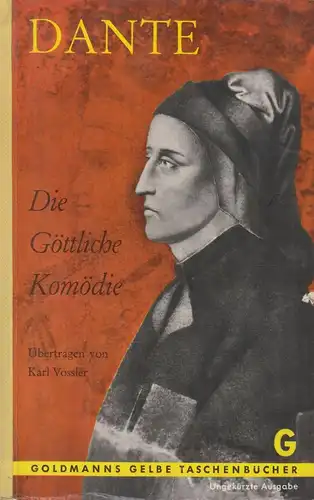 Buch: Die Göttliche Komödie, Alighieri, Dante, 1962, Goldmann Verlag, gebraucht