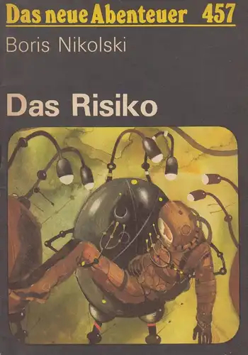 Buch: Das Risiko, Nikolski, Boris, 1974, Verlag Neues Leben, gebraucht, gut