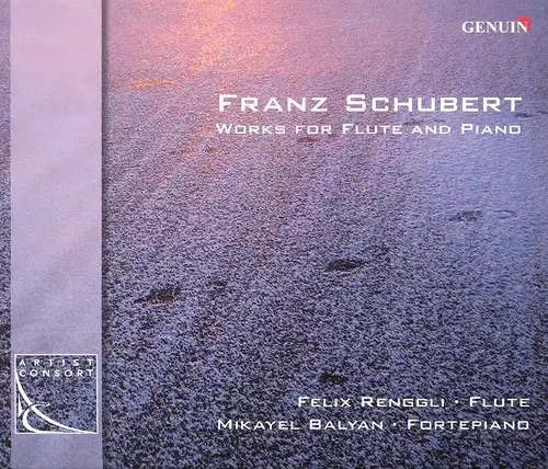 CD: Franz Schubert, Works for Flute and Piano. 2008, Genuin Classics