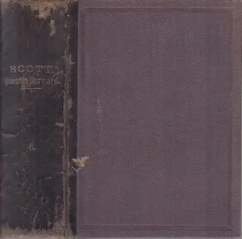 Buch: Quentin Durward, Scott, Walter, 1860, Hoffmann'sche, gebraucht, gut