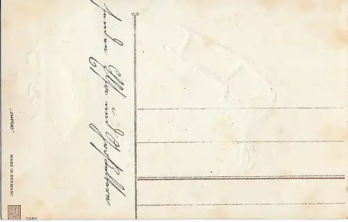 AK Viel Glück im neuen Jahre! ca. 1911, Postkarte, Neujahr, gebraucht, gut