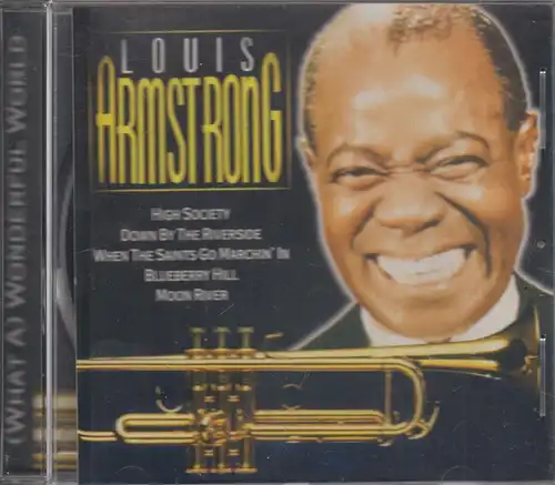 CD: Louis Armstrong, What a Wonderful World. gebraucht, gut