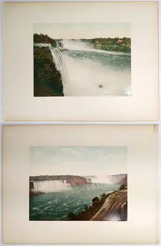 Foto: Niagara, The Falls from Prospect Point; Niagara Falls from Canadian Shore