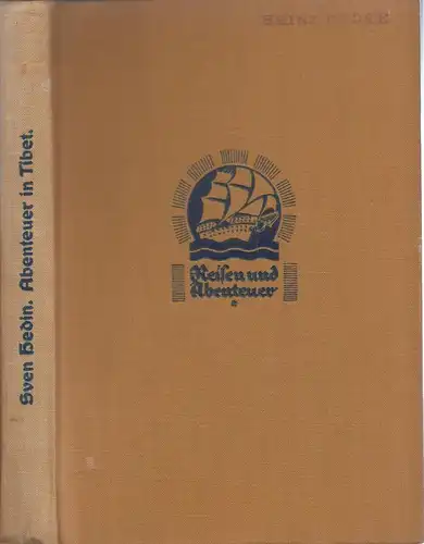 Buch: Abenteuer in Tibet, Hedin, Sven. Reisen und Abenteuer, 1925