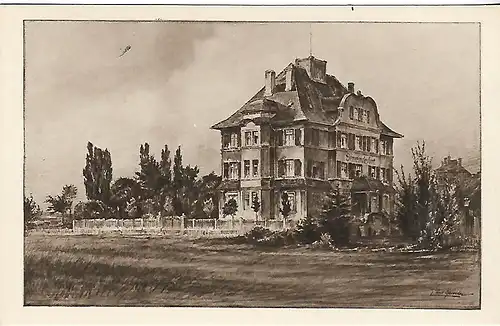 AK  Gemeindeamt in Zweinaundorf. Bezirk Leipzig. ca. 1913, gebraucht, gut
