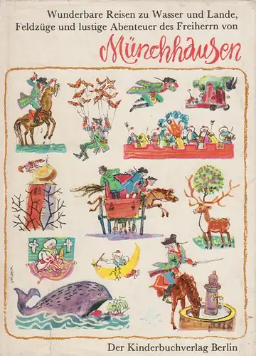 Buch: Münchhausen. Bürger, Gottfried August, 1976, Der Kinderbuchverlag