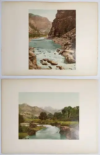 Foto: Colorado - Shoshone Falls, Grand River Canyon; Pike's Pike. Detroit, 1901
