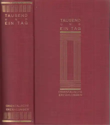 Buch: Tausend und ein Tag, Ernst, Paul, 1925, Insel, Leipzig, Erzählungen