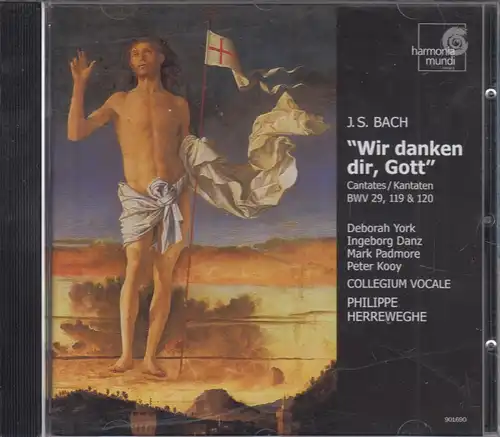 CD: Johann Sebastian Bach, Wir Danken dir, Gott. 2001, gebraucht, gut