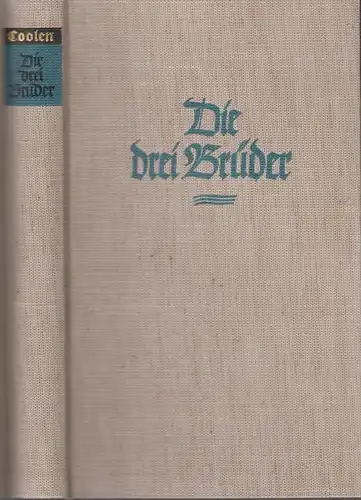 Buch: Die drei Brüder, Coolen, Anton, Insel, Leipzig, Roman, gebraucht, gut