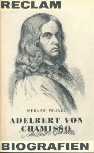 Buch: Adelbert von Chamisso, Feudel, Werner. 1980, Verlag Philipp Reclam jun