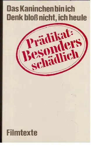 Buch: Prädikat: Besonders schädlich, Bieler, Manfred, 1990, Henschel Verlag, gut